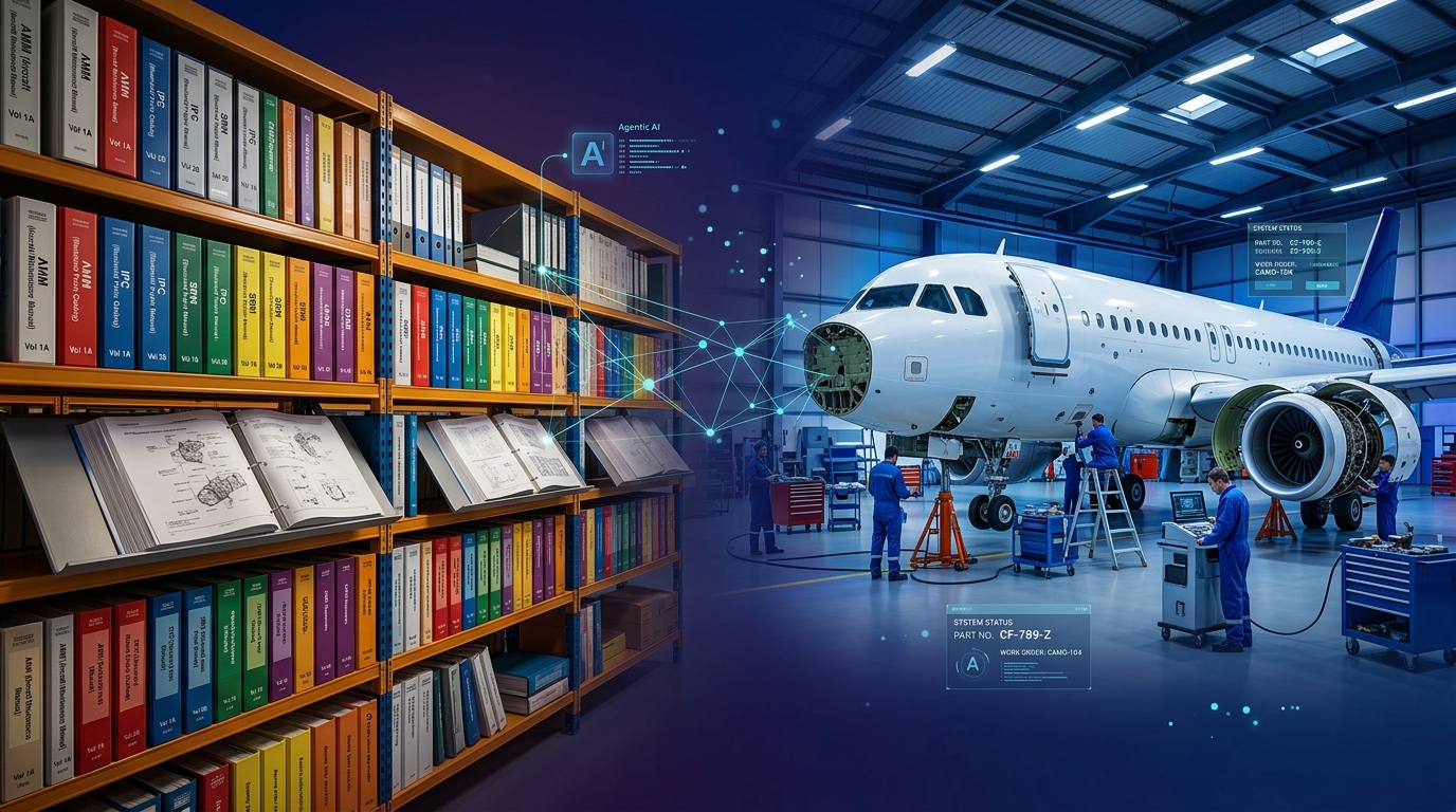 Agentic AI for Aircraft MRO CAMO